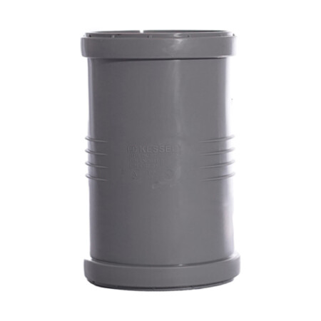 Kessel Doubl Socket, 50 Mm - 1 ½ Inch, PP, Grey