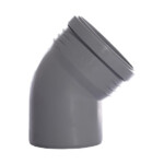 Kessel Elbow 45°, PP, Grey