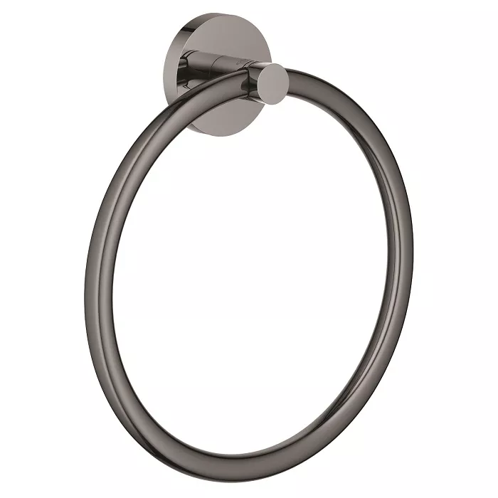 Grohe Essentials Towel Ring Black ,40365A01
