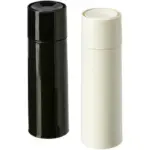 Digital Shoppy BARNASINNE Spice Mill Black/White 14 cm ,Ceramic Material.