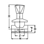 BR 32 Mm – ( 1 ) Concealed Valve, Brass, Green