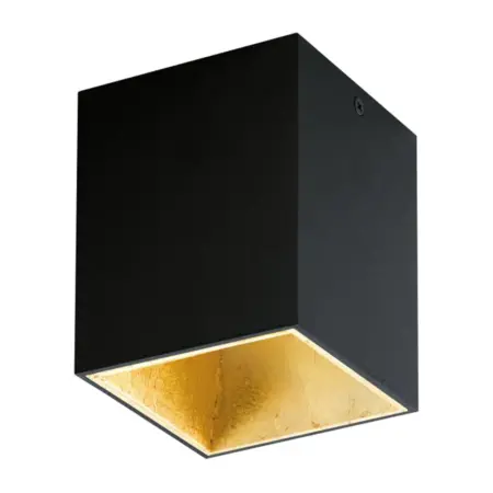 Eglo Black and Gold aluminium plastic black Wall light