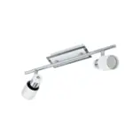 Eglo White steel Chrom Track light