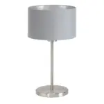 Grey and silver steel lampshades grey lamp shade