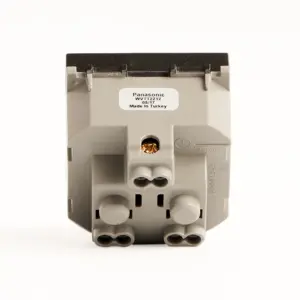 Panasonic German socket with cover 16A Gray Thea