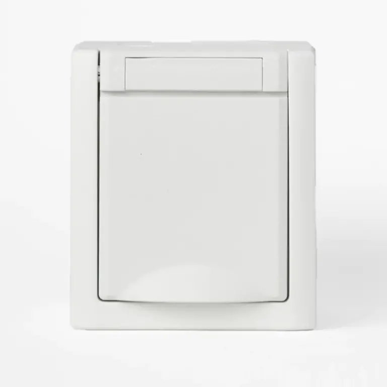 Panasonic Surface mounted german socket 10A 250V IP54 White