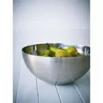 Ikea Blanda Blank Serving bowl 28 cm ,stainless steel ,50057254