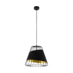 black and gold steel black and gold Pendant Light