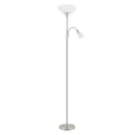 silver steel nickel Floor Light