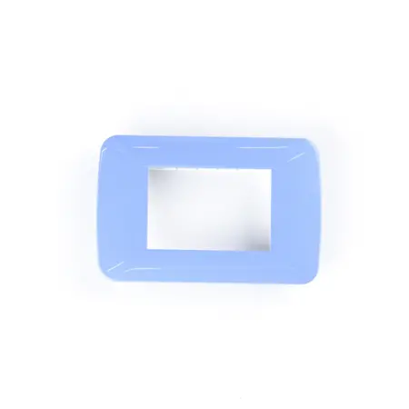 3M plate with mounting frame Blue