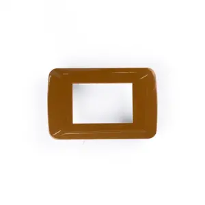 3M plate with mounting frame Brown