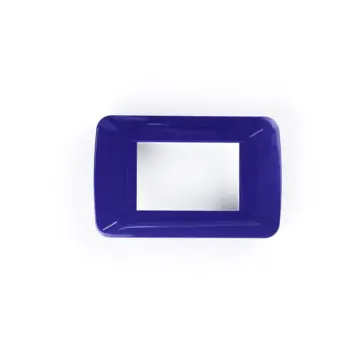 3M plate with mounting frame Dark Blue