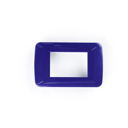 3M plate with mounting frame Dark Blue