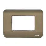3M plate without mounting frame Flat Olive