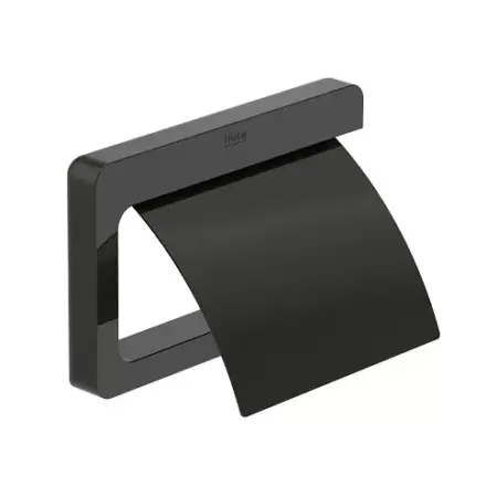 Roca Tempo Toilet Paper Holder With Cover Black ,A817033CN0