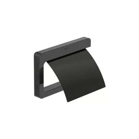Roca Tempo Toilet Paper Holder With Cover Black Matt ,A817033NM0