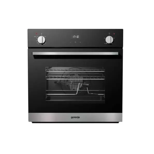 Gorenje Built In Gas Oven 60cm with Grill Bk ,BOG632A20FBG