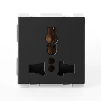 Multi socket 10A Black