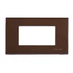 Panasonic 3M plate with mounting frame brown Wide