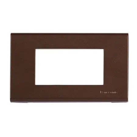 Panasonic 3M plate with mounting frame brown Wide