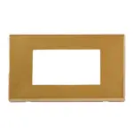 Panasonic 3M plate with mounting frame gold Wide