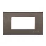 Panasonic 3M plate with mounting frame gray Wide