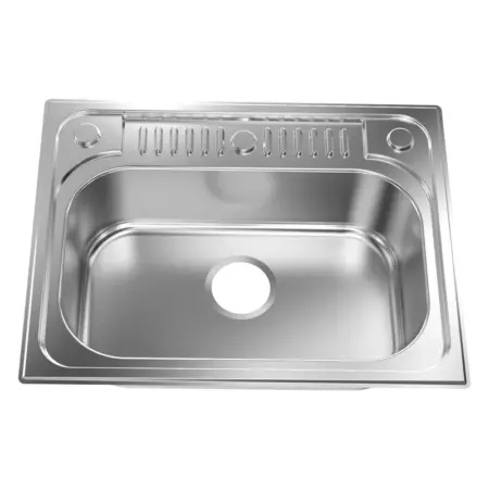 Plaza style under mount sink 66*51 0.8 mm without Drain 602020211