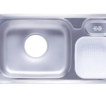 Hans Double Bowl Kitchen Sink 87 Cm With Colander ,NISD870