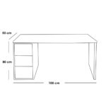 office desk 100 cm