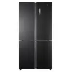 Haier Refrigerator 4 Doors 512 Liter Inverter Black, HRF-530TDBG