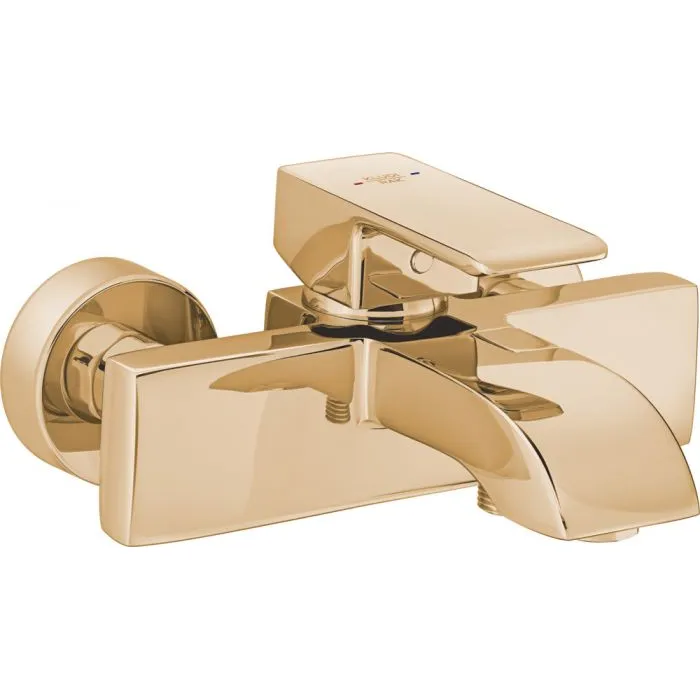 Kludi Rak Profile Bath And Shower Mixer Rose Gold ,RAK14102.RG1