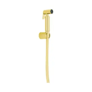 Kludi Rak Brass Shattaf With Supreme Hose And Wall Bracket Gold ,RAK32002.GD1