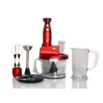 Moulinex Masterblend Pro Hand Blender with 1.5L capacity and 1000 watts power in red color