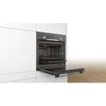 Bosch Built in Eelectric Oven 60 cm with Fan Digital Gray ,HBF514BH1T