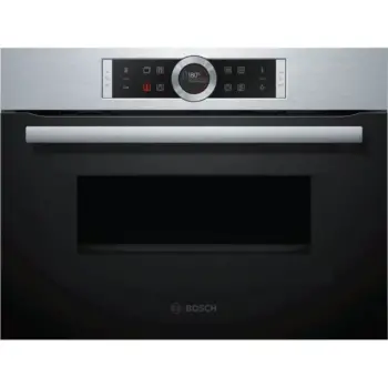 Bosch Series 8 Electric Oven 60cm 45 Liter with microwave ,CMG633BS1