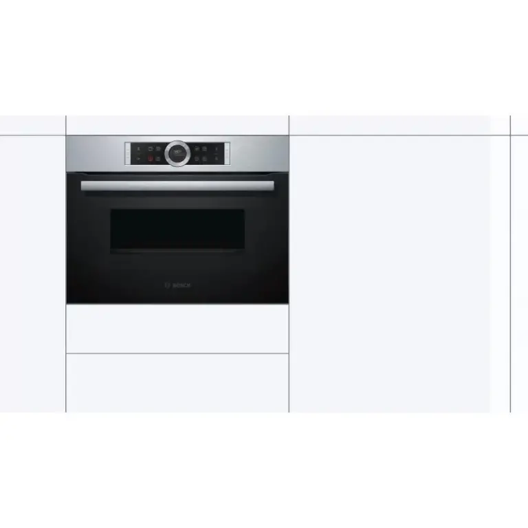 Bosch Series 8 Electric Oven 60cm 45 Liter with microwave ,CMG633BS1