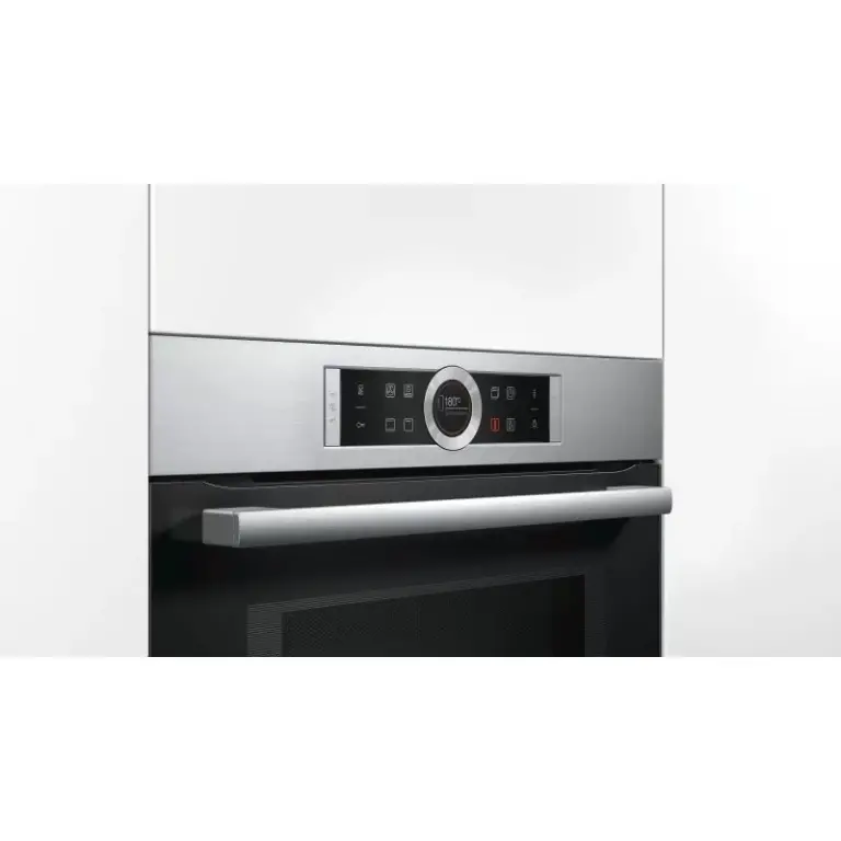 Bosch Series 8 Electric Oven 60cm 45 Liter with microwave ,CMG633BS1