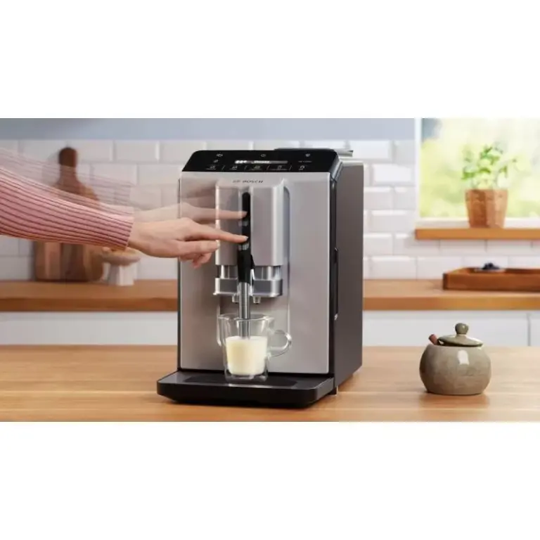 Bosch Series 2 Fully automatic coffee machine VeroCafe Silk Silver ,TIE20301