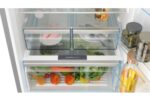 Bosch Series 4 Refrigerator with Bottom Freezer – Black Stainless Steel