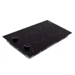 Fresh Built-In Electric Hob 2 Burners Black 500013942