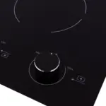 Fresh Built-In Electric Hob 2 Burners Black 500013942