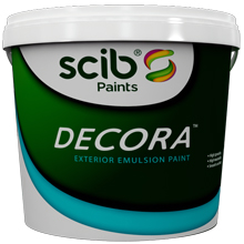 Scib Decora Exterior Emulsion, White