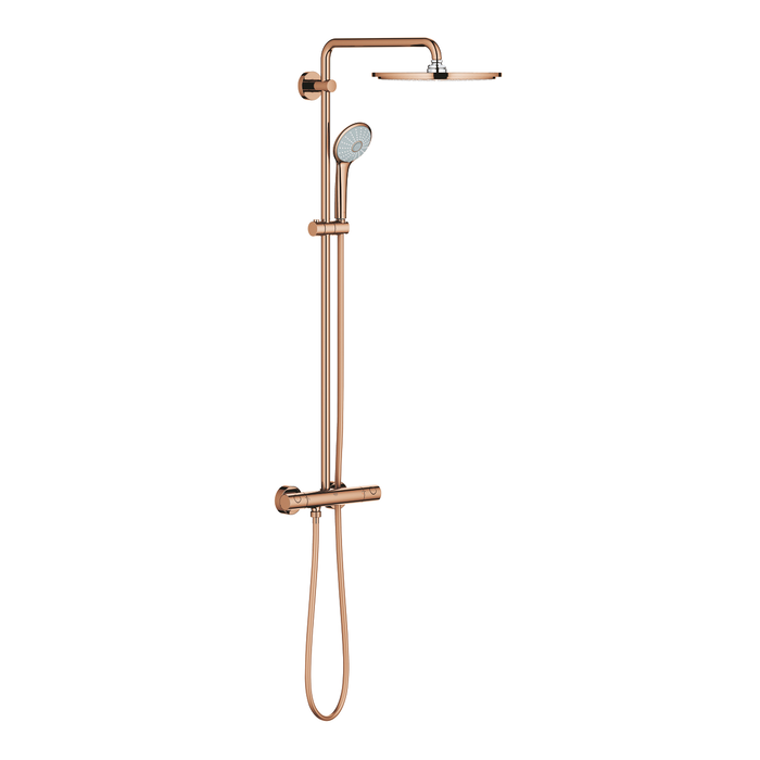 Euphoria System 310 Shower System With Thermostatic Mixer For Wall Mounting