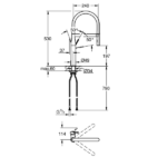 Grohe Essence Singlelever sink mixer 0.5 inch ,30294AL0