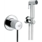 KLUDI RAK ABS shattaf with concealed single lever mixer with pre-installation kit Chrome ,RAK 3200702