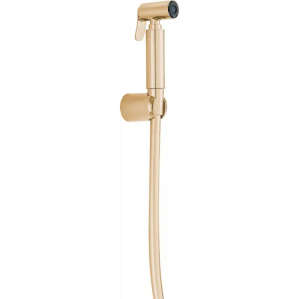 KLUDI RAK Brass shattaf with supreme hose 120 cm and wall bracket Rose Gold ,RAK 32002.RG1
