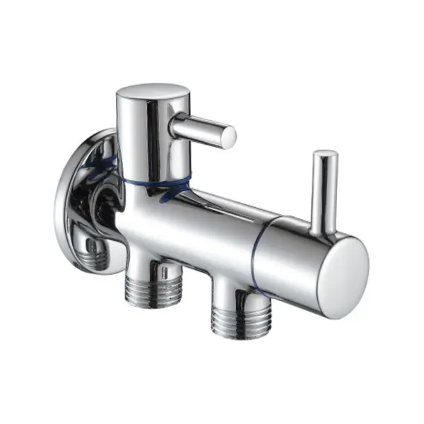 KLUDI RAK Dual Control Angle Valve Chrome ,RAK 12019